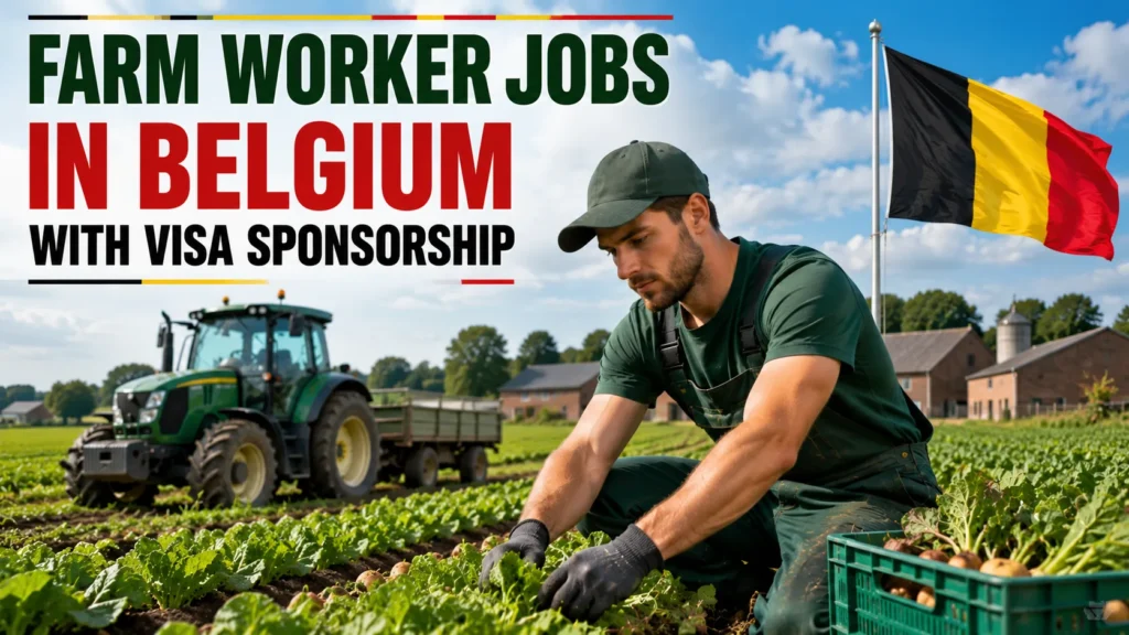 Farm Worker Jobs in Belgium with Visa Sponsorship