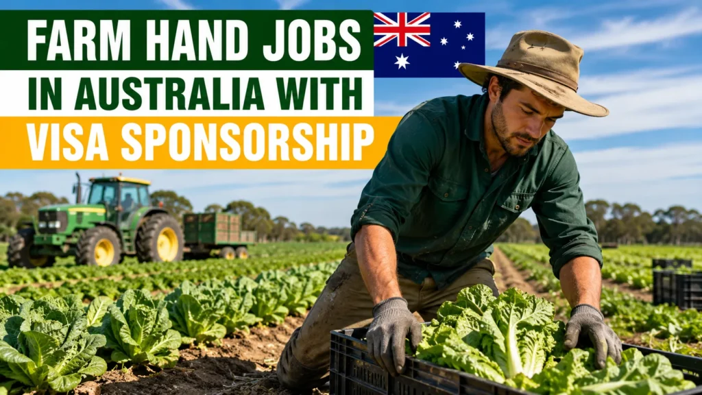 Farm Hand Jobs in Australia with Visa Sponsorship