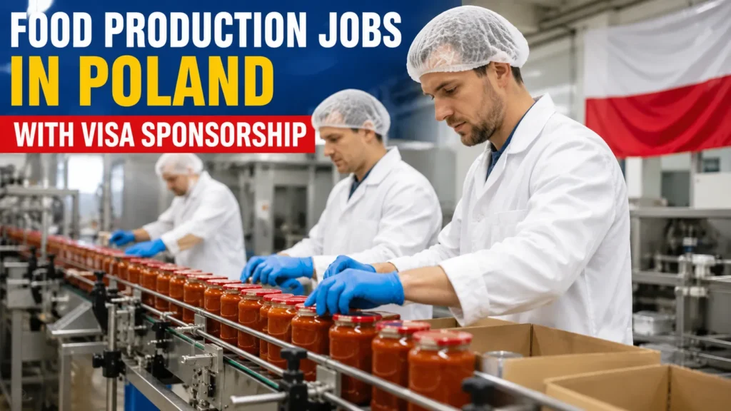 Food Production Jobs in Poland with Visa Sponsorship
