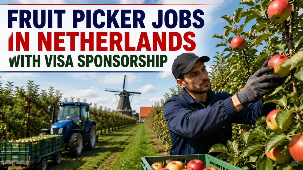 Fruit Picker Jobs in Netherlands with Visa Sponsorship