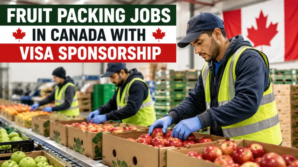 Fruit Packing Jobs in Canada with Visa Sponsorship