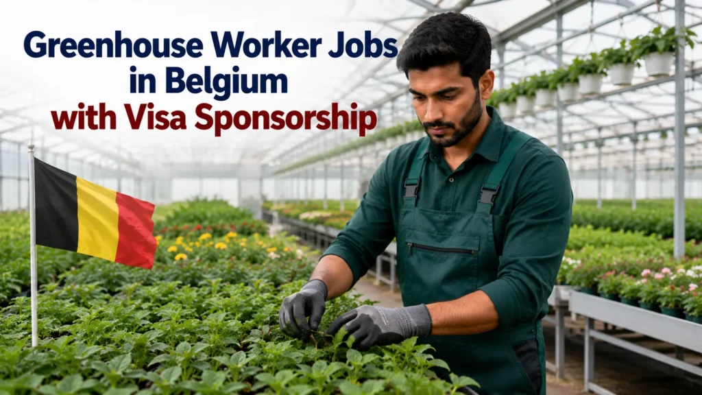Greenhouse Worker Jobs in Belgium with Visa Sponsorship