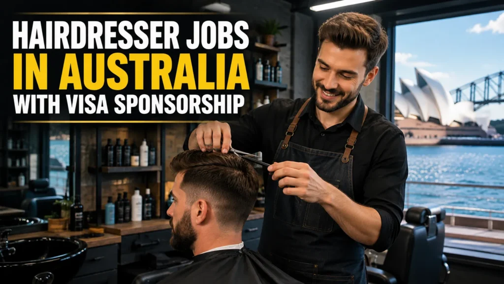 Hairdresser Jobs in Australia with Visa Sponsorship
