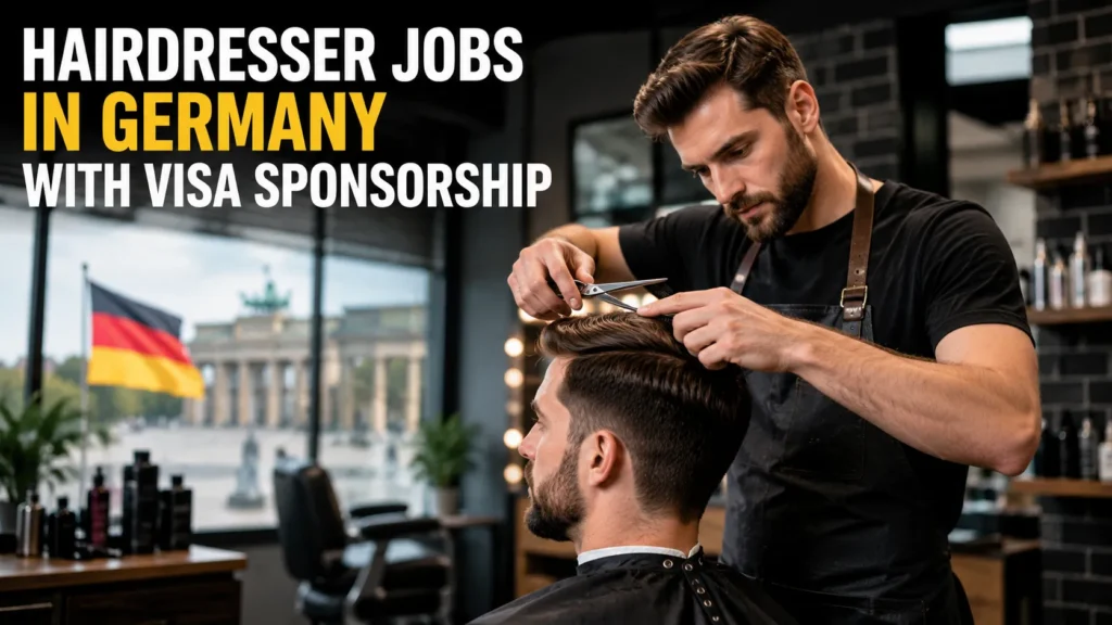 Hairdresser Jobs in Germany with Visa Sponsorship