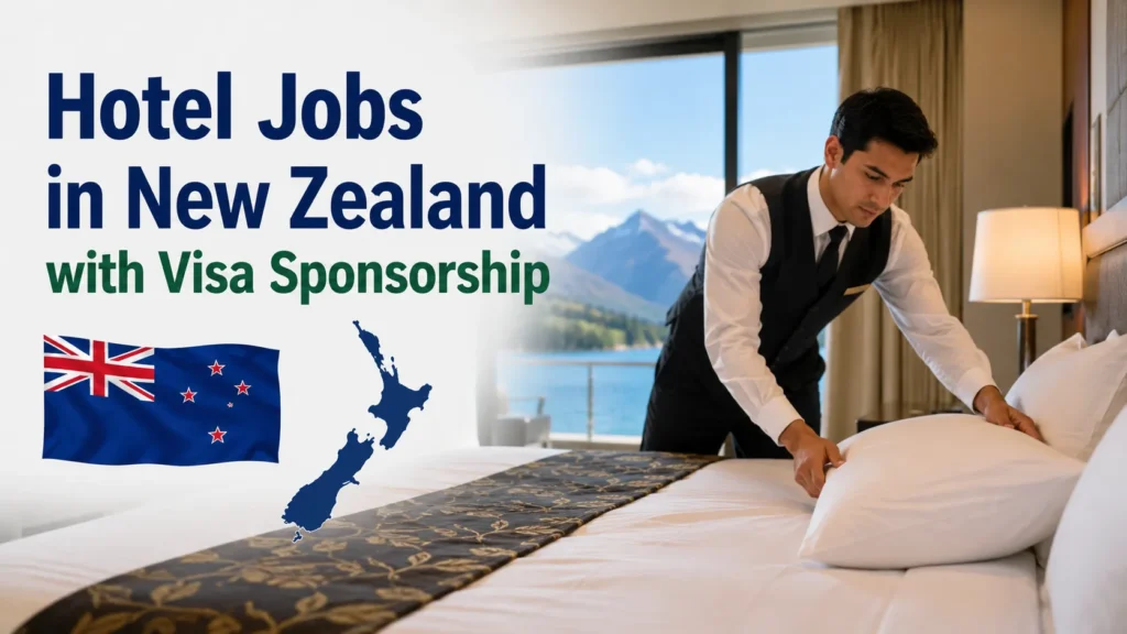 Hotel Jobs in New Zealand with Visa Sponsorship 2026