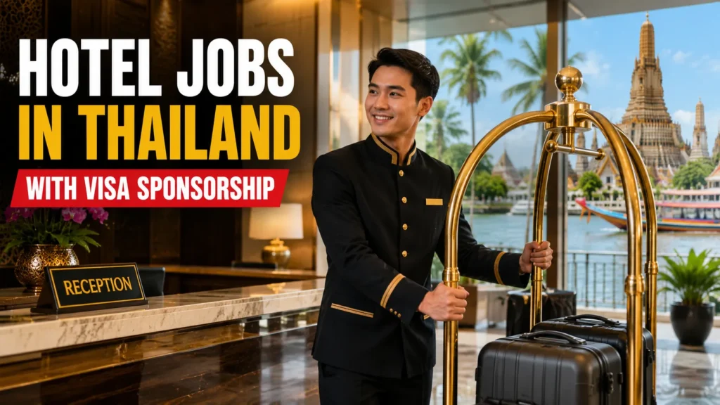 Hotel Jobs in Thailand with Visa Sponsorship