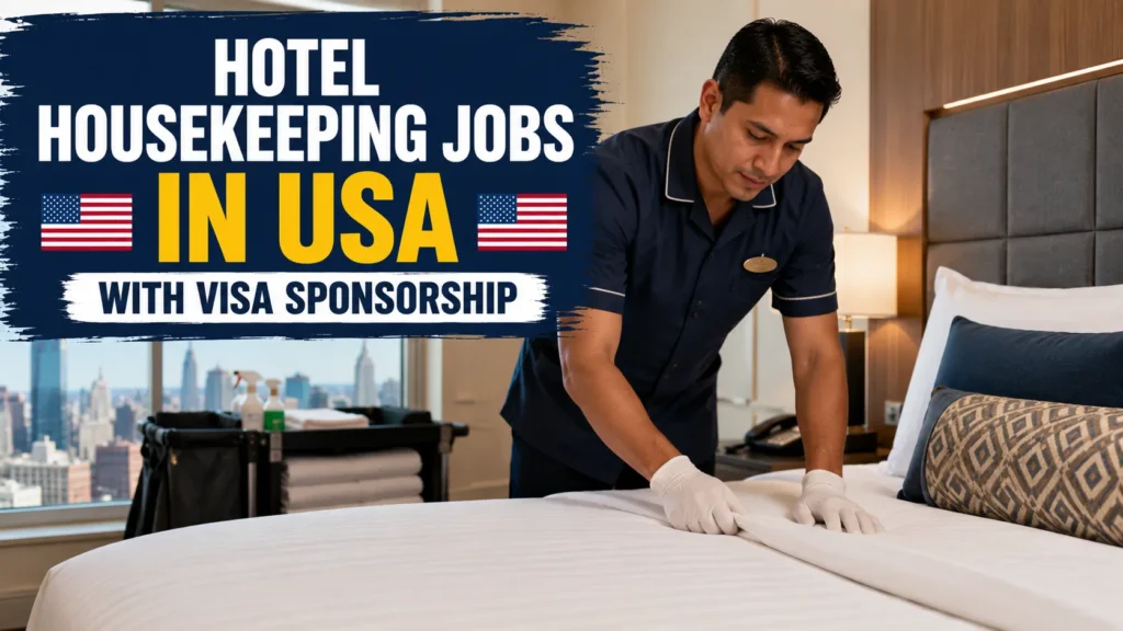 Hotel Housekeeping Jobs in USA with Visa Sponsorship