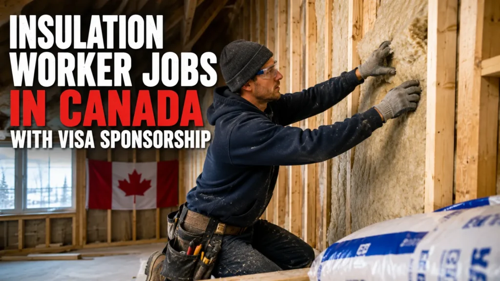 Insulation Worker Jobs in Canada with Visa Sponsorship