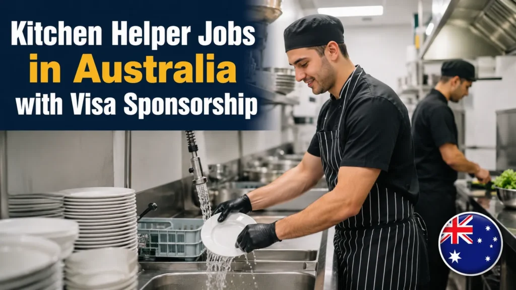Kitchen Helper Jobs in Australia with Visa Sponsorship