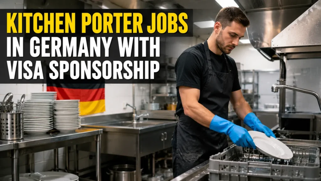 Kitchen Porter Jobs in Germany with Visa Sponsorship