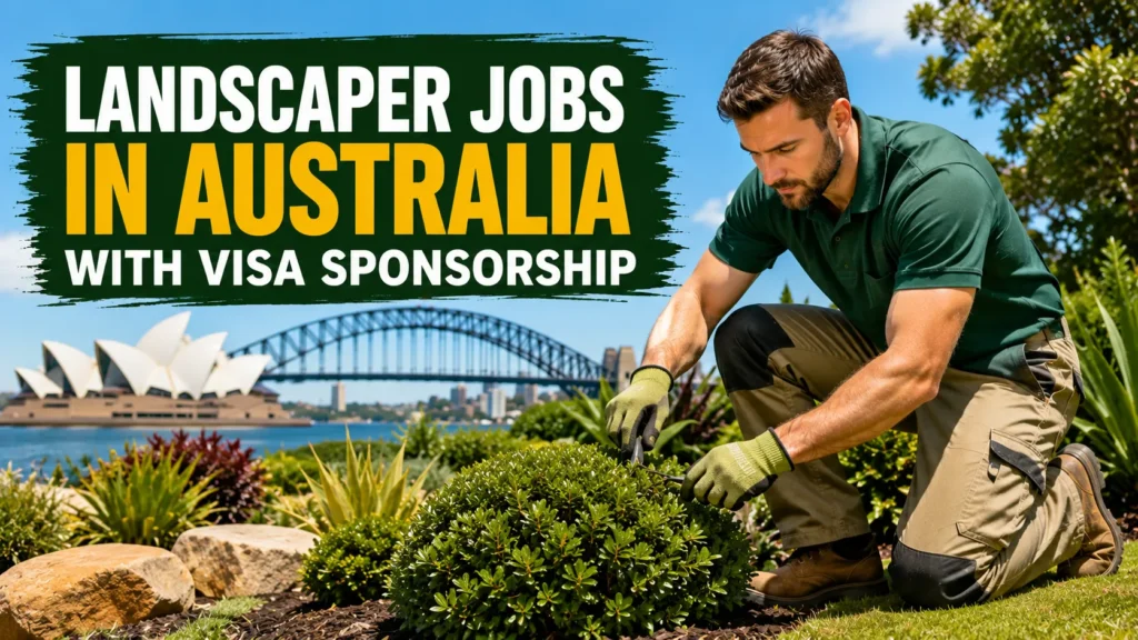 Landscaper Jobs in Australia with Visa Sponsorship