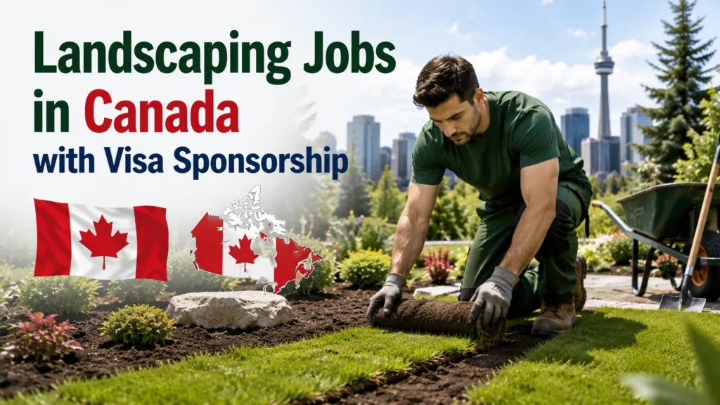 Landscaping Jobs in Canada with Visa Sponsorship 2026