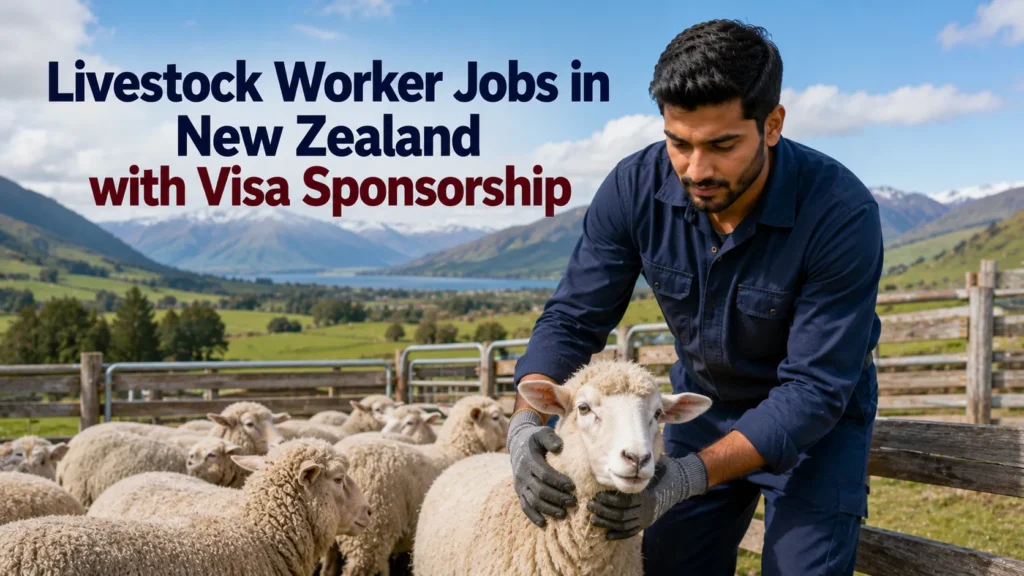 Livestock Worker Jobs in New Zealand with Visa Sponsorship