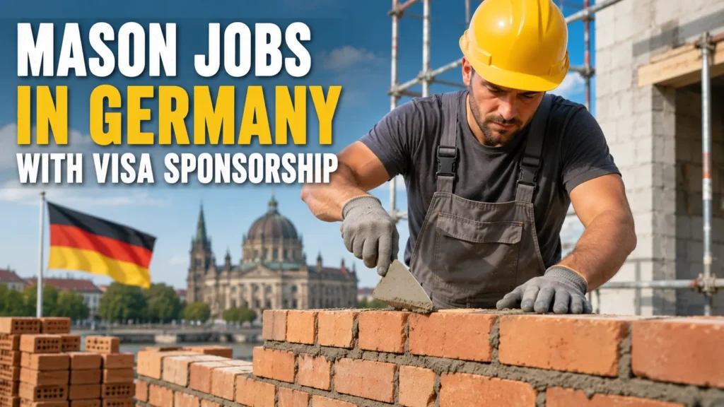 Mason Jobs in Germany with Visa Sponsorship