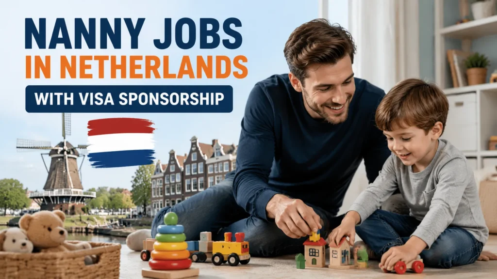Nanny Jobs in Netherlands with Visa Sponsorship