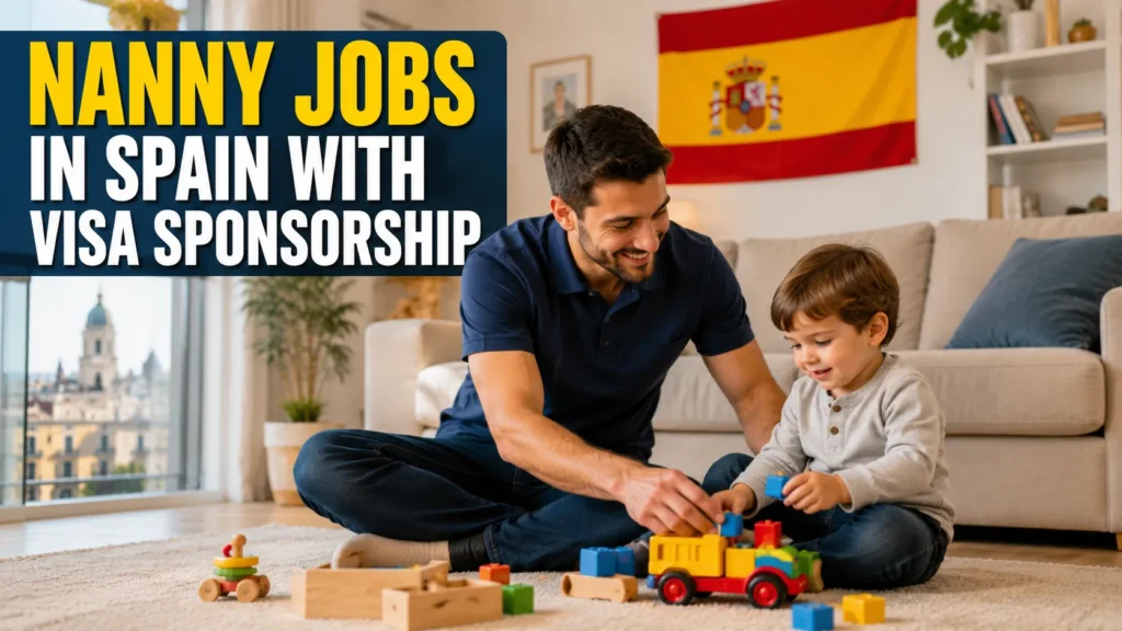 Nanny Jobs in Spain with Visa Sponsorship
