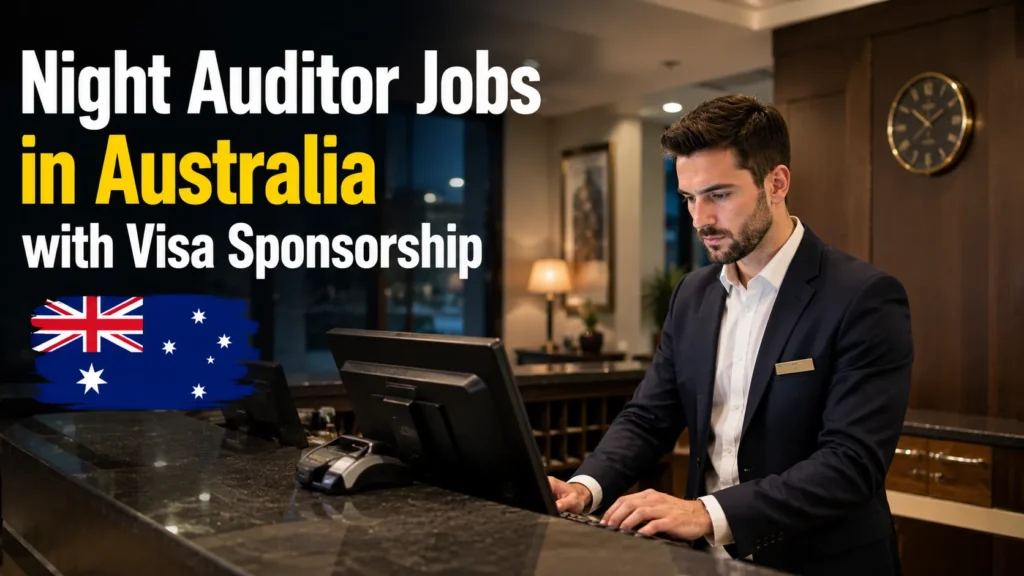 Night Auditor Jobs in Australia with Visa Sponsorship