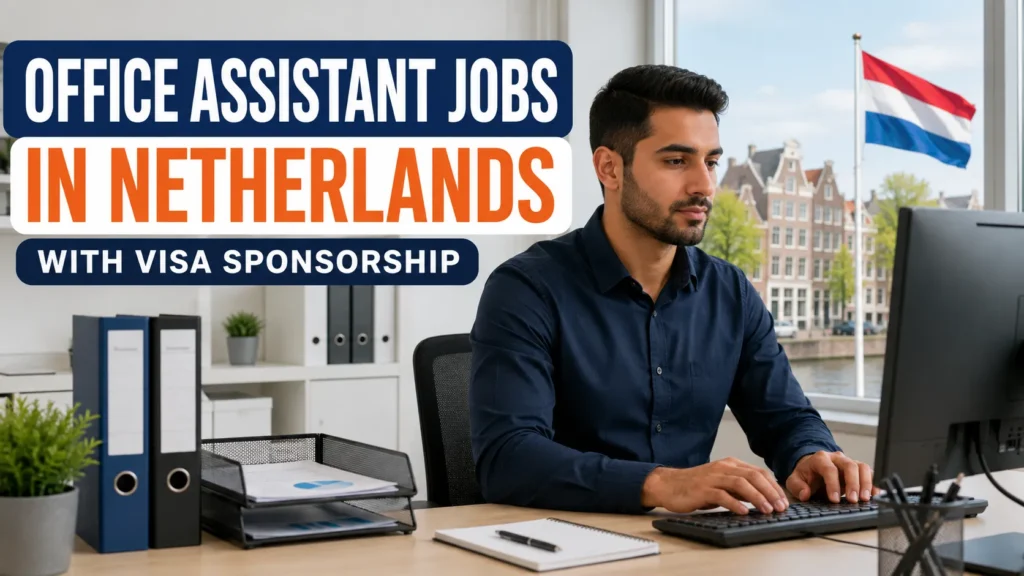 Office Assistant Jobs in Netherlands with Visa Sponsorship