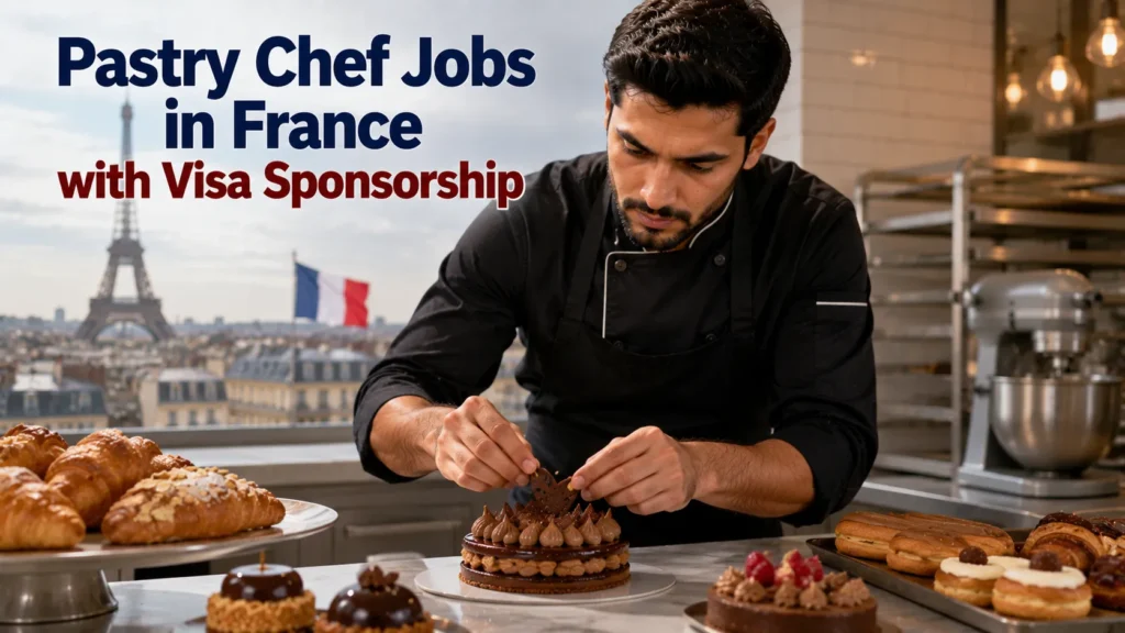 Pastry Chef Jobs in France with Visa Sponsorship