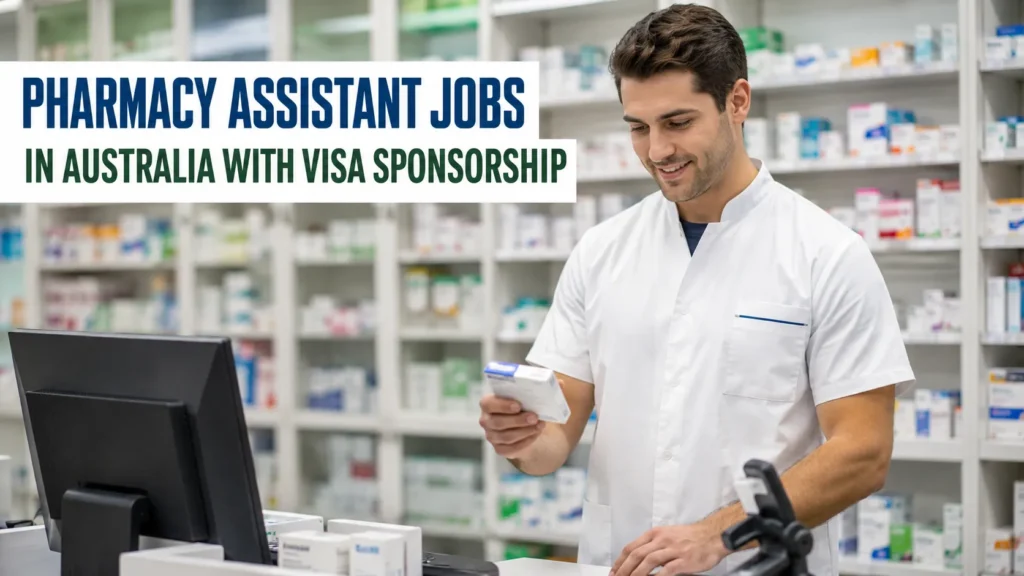 Pharmacy Assistant Jobs in Australia with Visa Sponsorship 2026