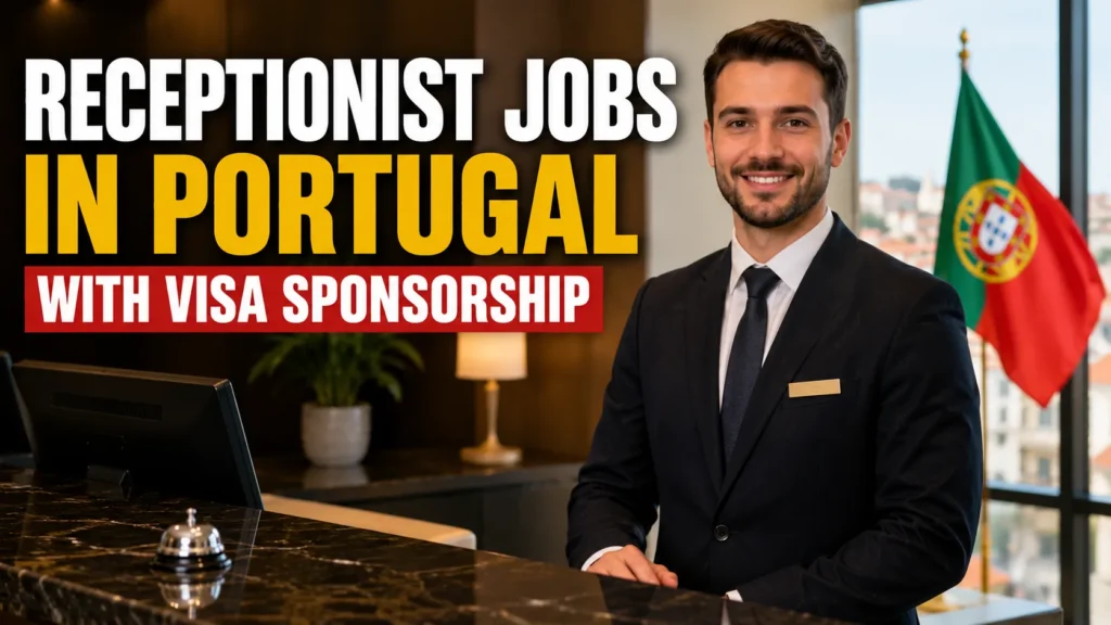 Receptionist Jobs in Portugal with Visa Sponsorship