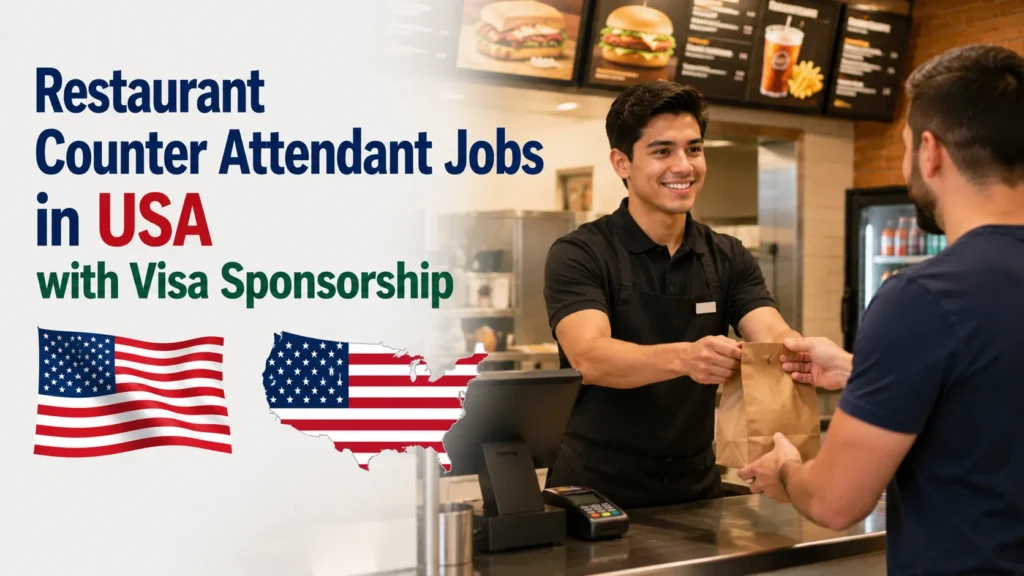 Restaurant Counter Attendant Jobs in USA with Visa Sponsorship 2026