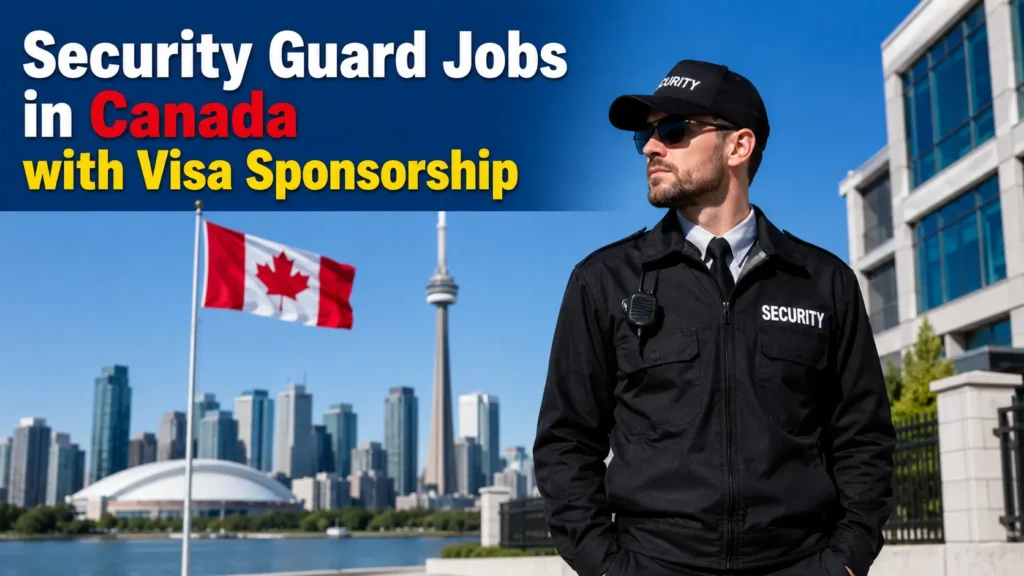 Security Guard Jobs in Canada with Visa Sponsorship