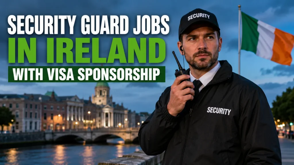 Security Guard Jobs in Ireland with Visa Sponsorship