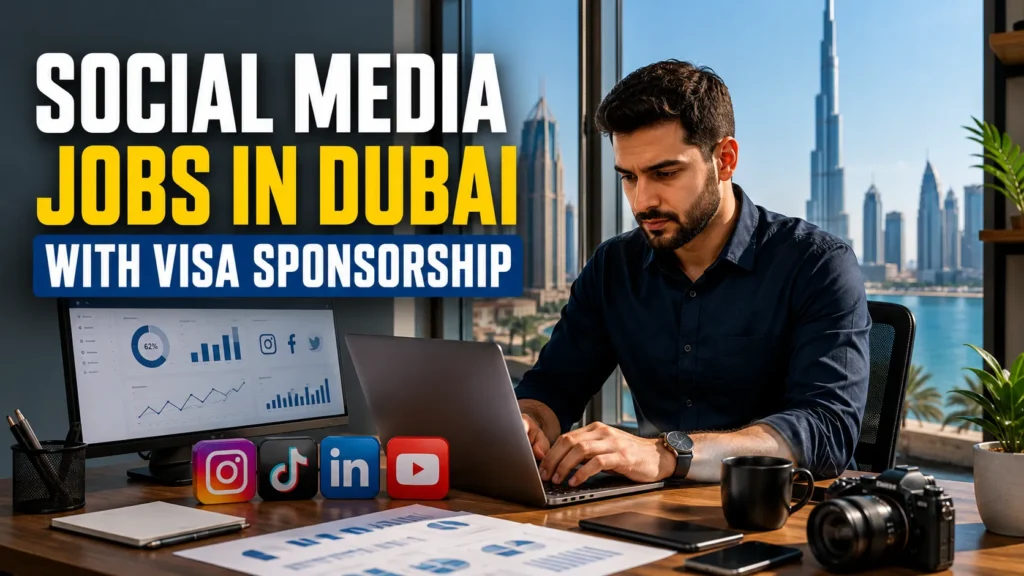 Social Media Jobs in Dubai with Visa Sponsorship.