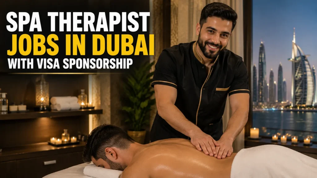 Spa Therapist Jobs in Dubai with Visa Sponsorship
