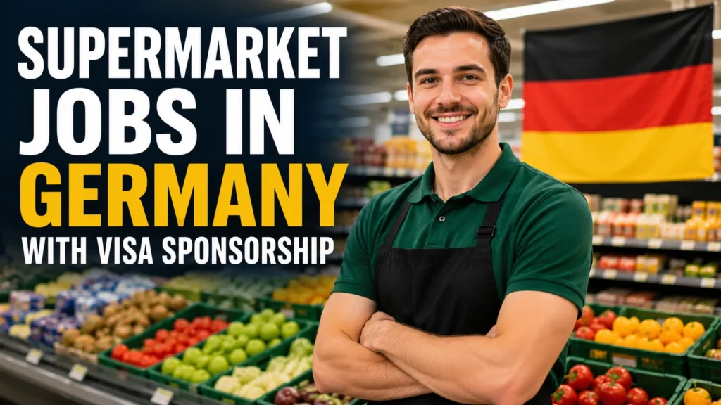 Supermarket Jobs in Germany with Visa Sponsorship