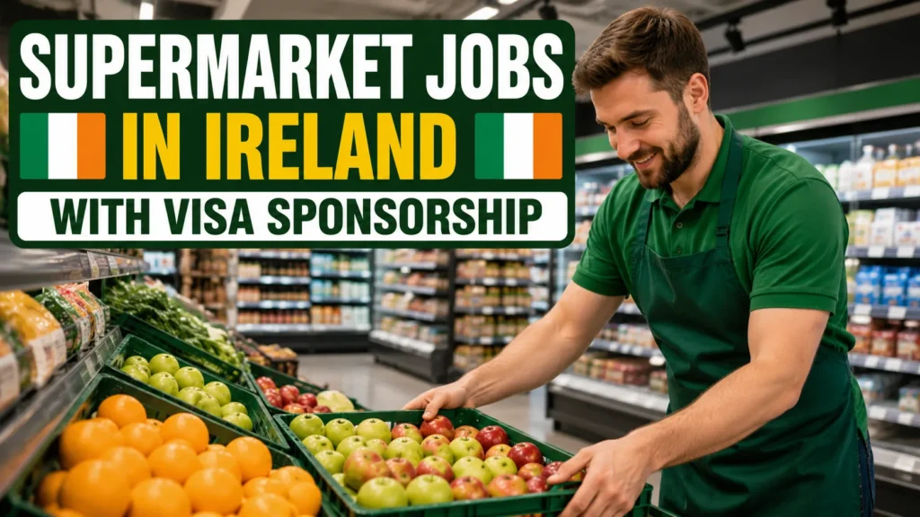 Supermarket Jobs in Ireland with Visa Sponsorship
