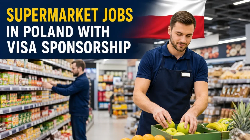 Supermarket Jobs in Poland with Visa Sponsorship