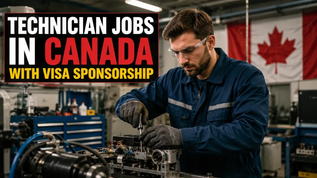 Technician Jobs in Canada with Visa Sponsorship