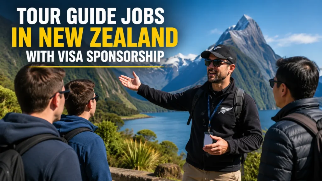Tour Guide Jobs in New Zealand with Visa Sponsorship