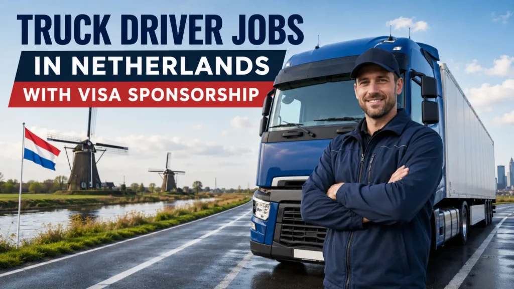 Truck Driver Jobs in Netherlands with Visa Sponsorship