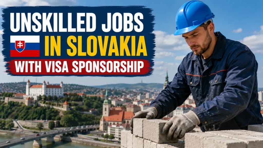 Unskilled Jobs in Slovakia with Visa Sponsorship