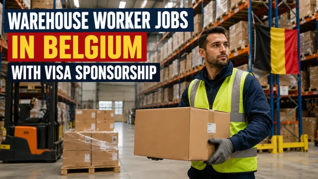 Warehouse Worker Jobs in Belgium with Visa Sponsorship