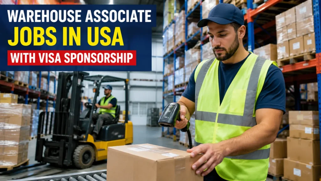 Warehouse Associate Jobs in USA with Visa Sponsorship