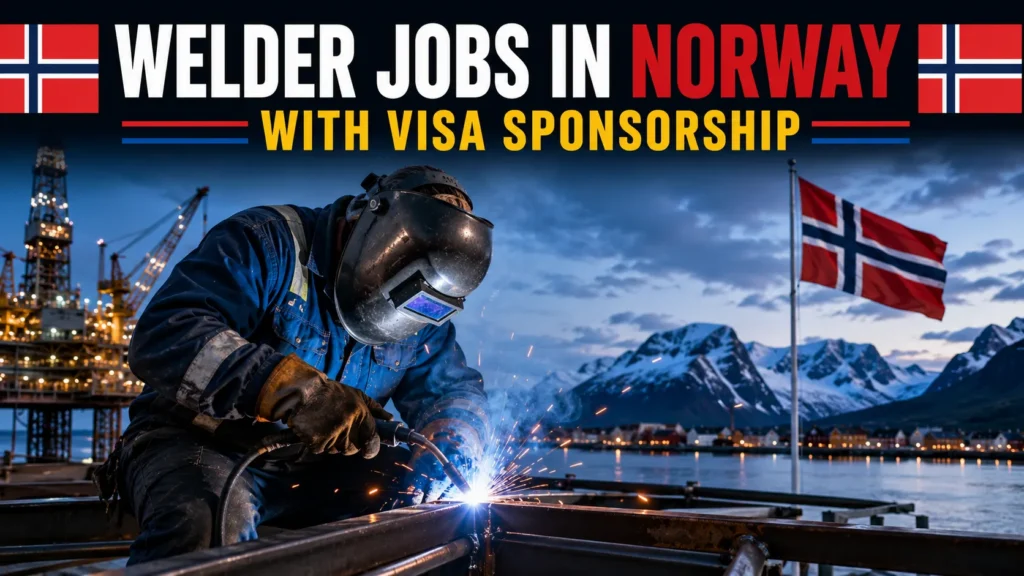 Welder Jobs in Norway with Visa Sponsorship
