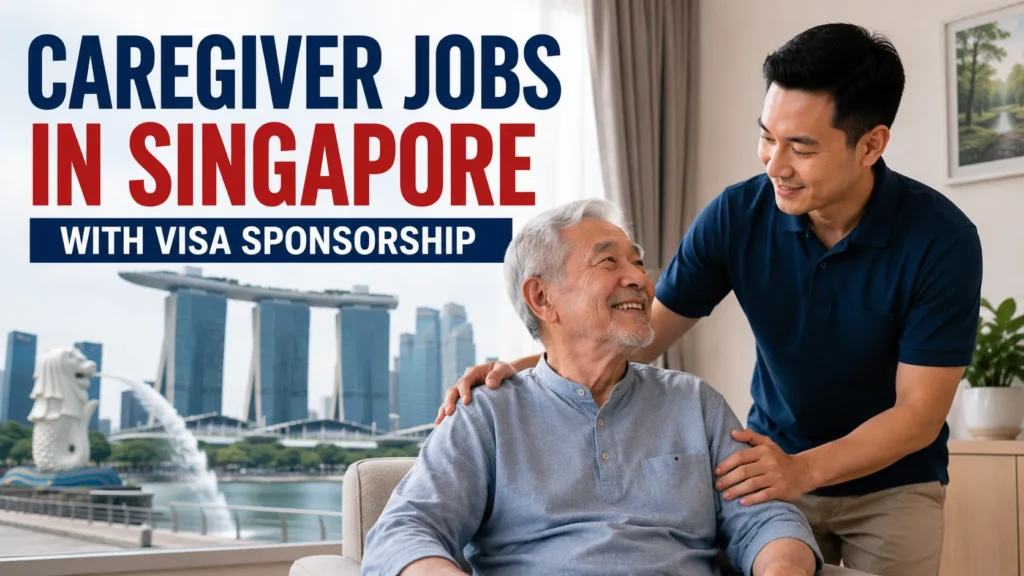 Caregiver Jobs in Singapore with Visa Sponsorship