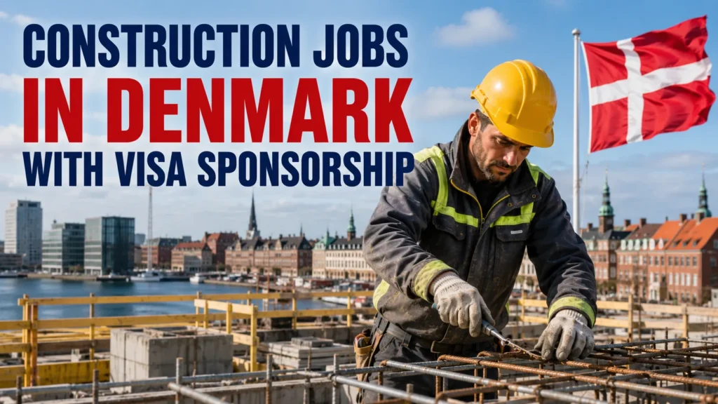 Construction Jobs in Denmark with Visa Sponsorship