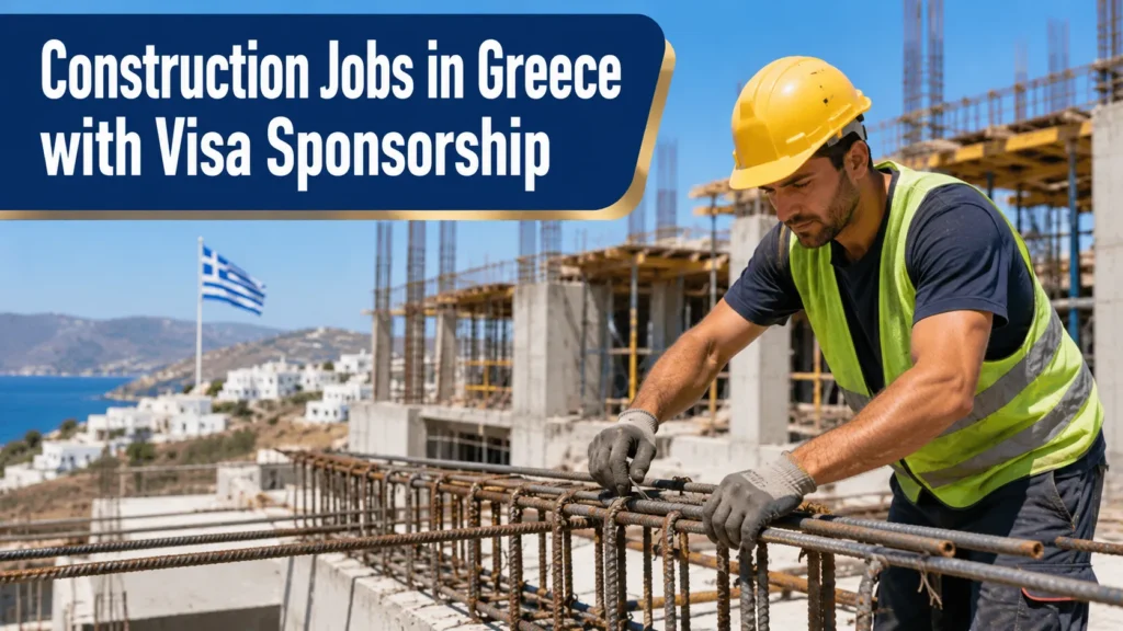 Construction Jobs in Greece with Visa Sponsorship
