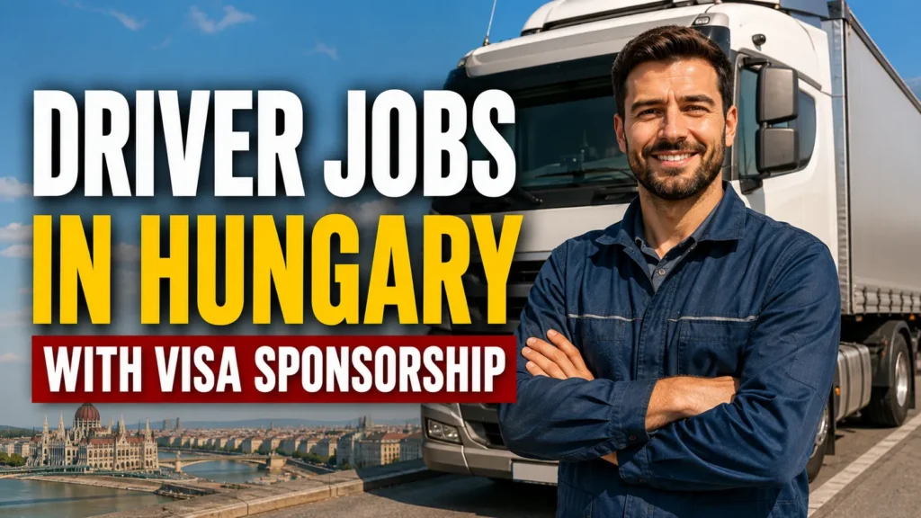 Driver Jobs in Hungary with Visa Sponsorship