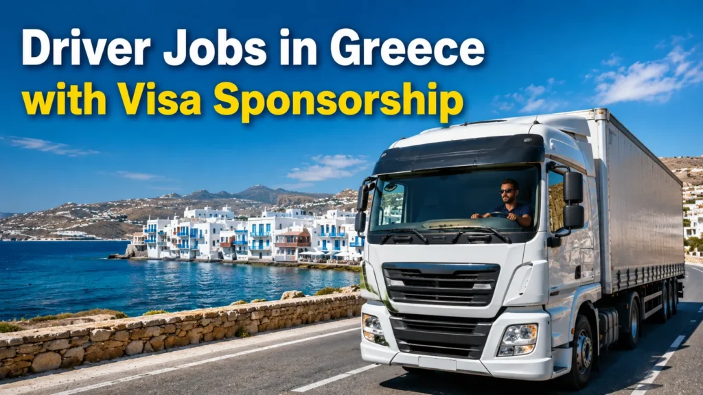Driver Jobs in Greece with Visa Sponsorship 2026