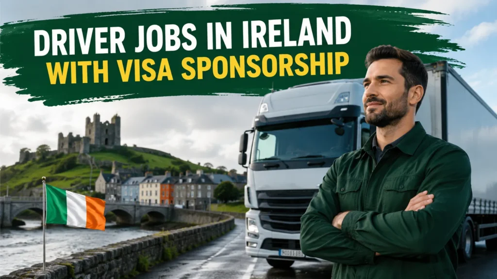 Driver Jobs in Ireland with Visa Sponsorship 2026
