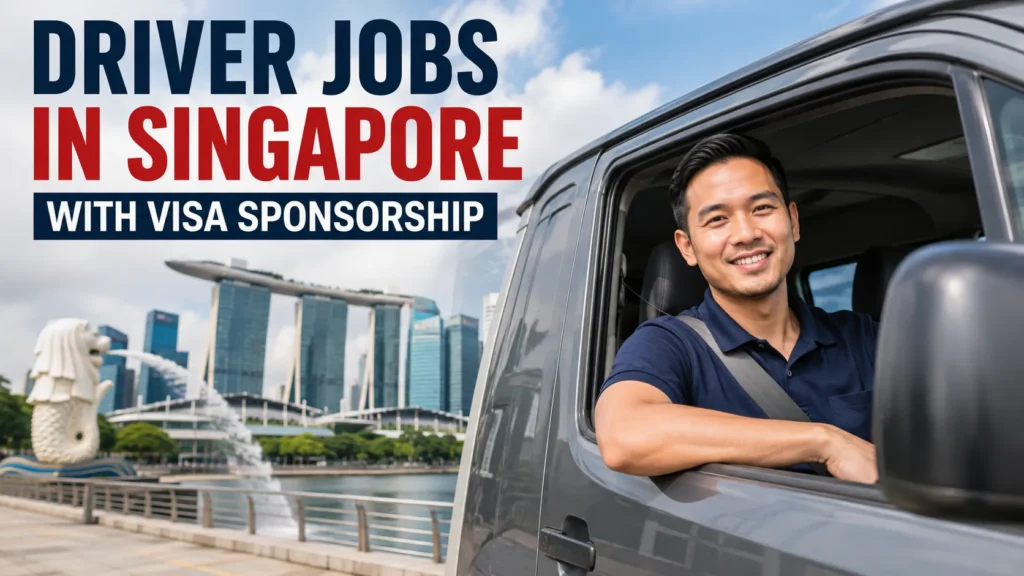 Driver Jobs in Singapore with Visa Sponsorship 2026