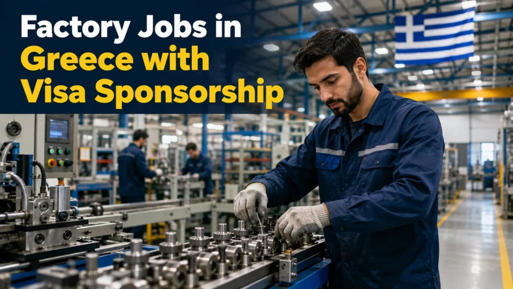 Factory Jobs in Greece with Visa Sponsorship