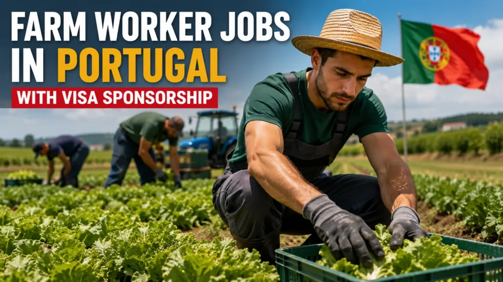 Farm Worker Jobs in Portugal with Visa Sponsorship