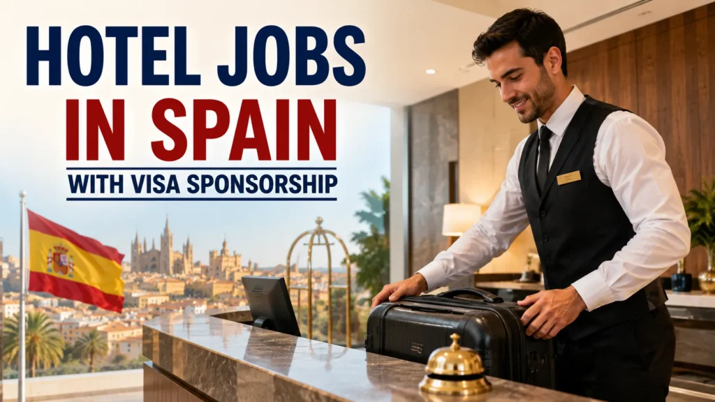 Hotel Jobs in Spain with Visa Sponsorship